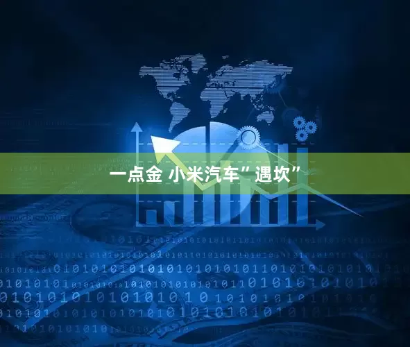 一点金 小米汽车”遇坎”